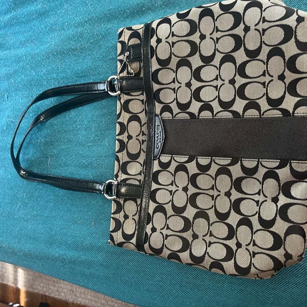 Coach black purse